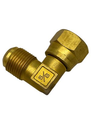 Serviceventil för AC 5/8''M x 5/8''F (vinklad)