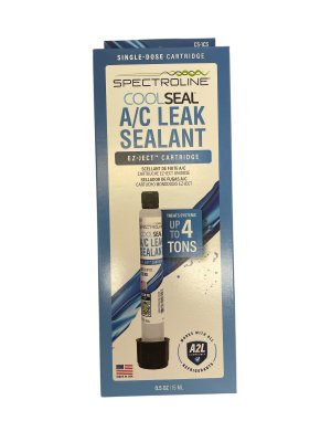 Spectroline CoolSeal A/C Leak Sealant EZ-JECT CS-1CS Cartridge 15ml