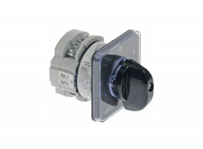 Rotary switch BREMAS A1200 CA0120002 Positions 2 0-1 380V 12A 