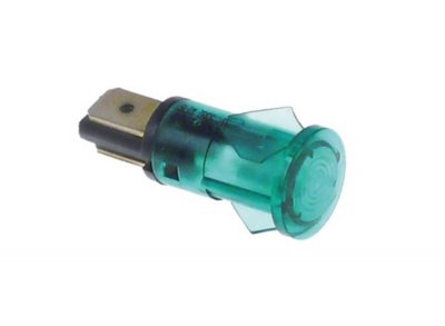 Indicator light Ø 12mm 400V Green