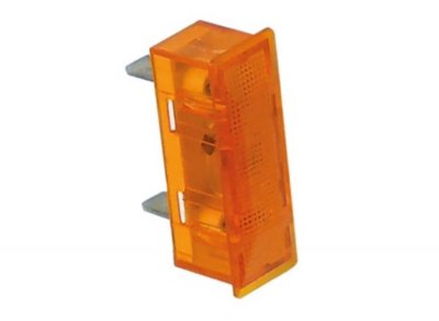 Indicator light Yellow 33,1x10,3mm 400V