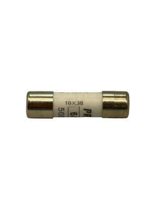 Fine fuse 6A 500V ø10x38mm (1pcs)