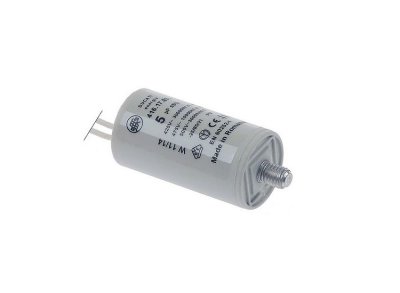 Starting capacitor Ducati 416.17.83 5 µF 425V 50/60 Hz M8