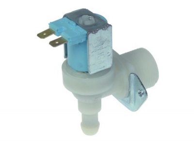 Solenoid valve single angled MAX90°C IN-3/4" OUT-11,5mm OUT-2,5l/min 230VAC