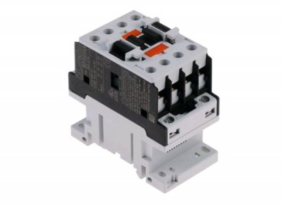Effektkontaktor resistiv belastning 25A 230VAC (AC3/400V) 9A/4.2kW
