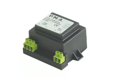 Transformator primär (230V) sekundär (24V) 10W sekundär 0,4A