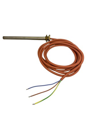 Heating cartridge 230W 230V ø 12mm L:180mm Thread 3/8" Cable length 3000mm