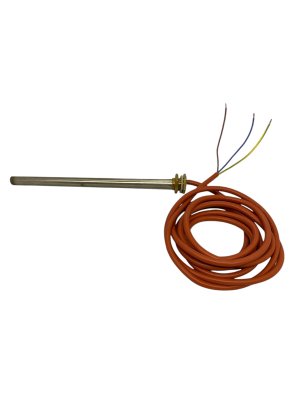 Heating element 330W 230V ø12mm L:240mm Thread 3/8" Cable length 3m