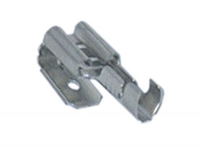 Plug connector size Fe gal Ni, max 340°C 1.0-2.5mm² straight 6.3x0.8mm 100 pcs