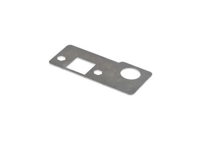Fixing plate for door zinc-plated sheet steel L 88mm W 415mm Electrolux