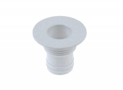 Drain fitting straight 24mm Ice cube machine