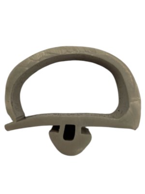 Gasket without magnet/silicone Grey W:25mm, H:20 mm (price/meter)