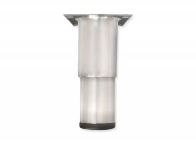 Leg adjustable Stainless small (95 - 137 mm)