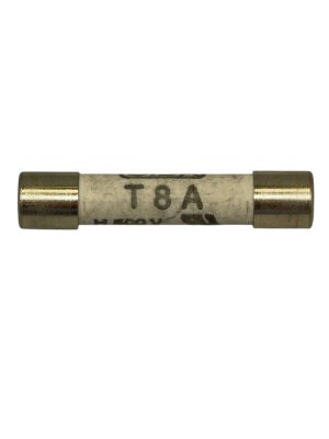 Fuse ceramic Slow acting 8A 500VAC 6,3x32mm (1pcs)