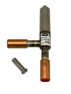 Hermetic exp.valve CO2 without coil E2V01CWAC0 (3/8'' - 3/8'' ODF Solder) High pressure