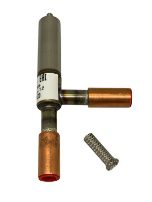 Hermetic exp.valve CO2 without coil E2V01CWAC0 (3/8'' - 3/8'' ODF Solder) High pressure