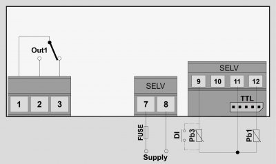 Eliwell IDNext902P kopplingsschema - Kruff AB