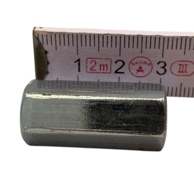 kopplingsmutter förlängningsmutter Anslutningsmutter extension nut long M8