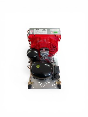 Luftkylt aggregat Embraco NEU2140GK R404A 8.78cm³ LBP 50Hz 230V med tank