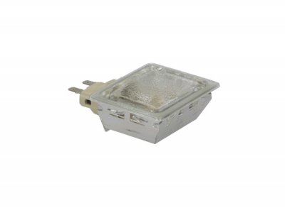 Lamp receptacle with lamp E14 25W 230V