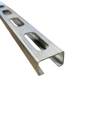 Asennuskisko 27/18 x 2M 1,25 galvanoitu