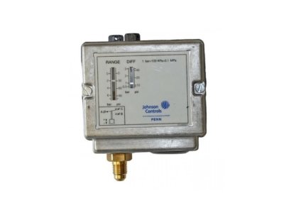 Pressostat Johnson Controls P77AAA-9320 (-0,5 till 7bar) Automatisk återställning