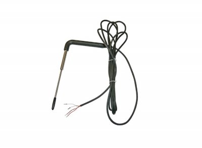 Insticksgivare vinklad, -50/+200°C, IP67, 3m