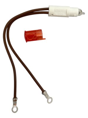 Signal lamp Red Ø9mm, 230V L:100mm with cable