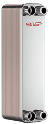 Plate heat exchanger SWEP, B8THx10/1P-SC-M, 4x3/4'' & 16 (20)